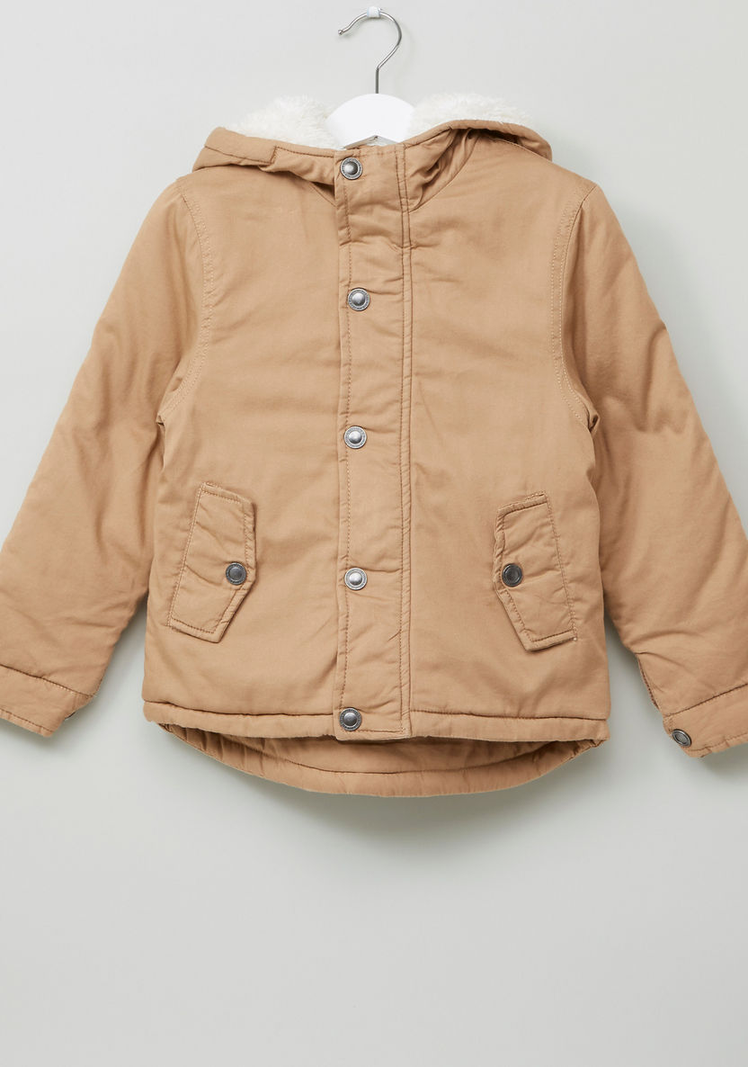 Juniors Parka Jacket-Coats and Jackets-image-0