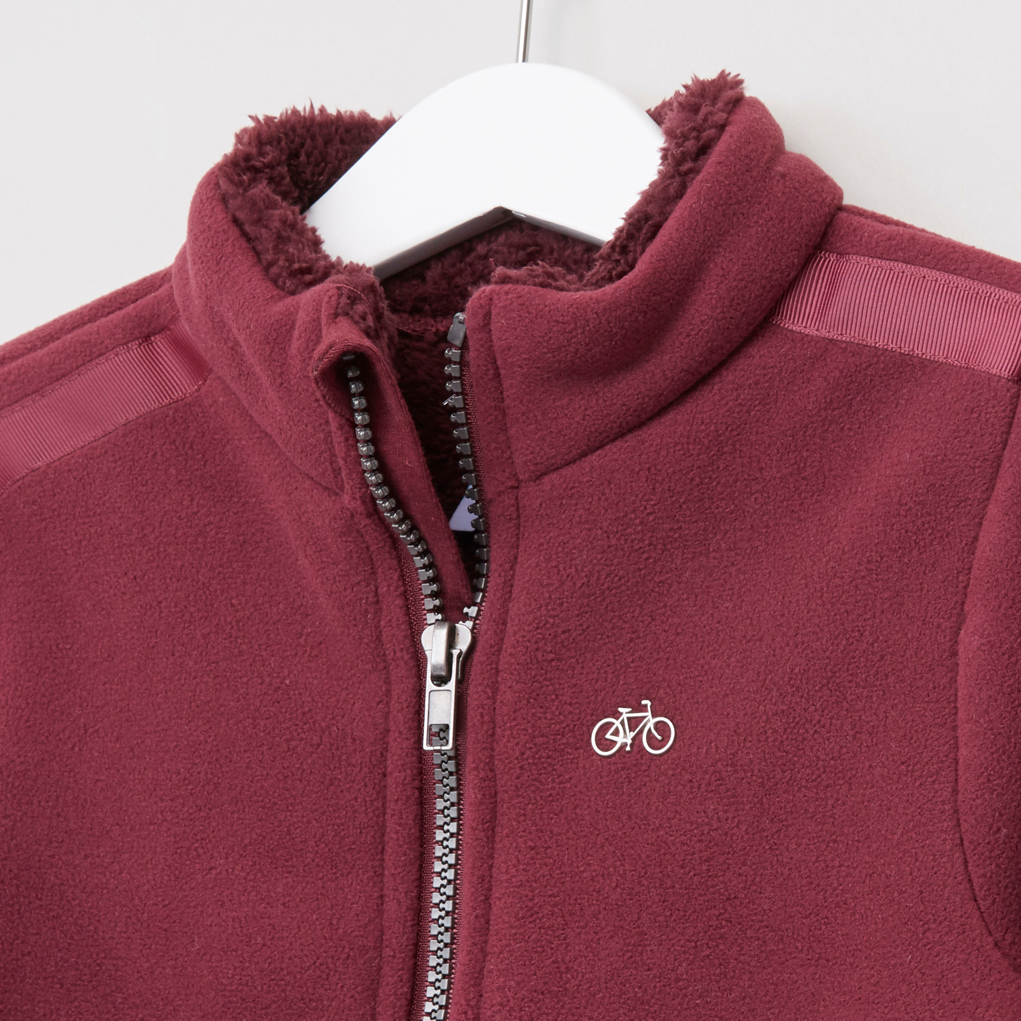 Juniors Textured Long Sleeves Jacket-baby-boys-clothing-winterwear-jacketsandblazers-image-2