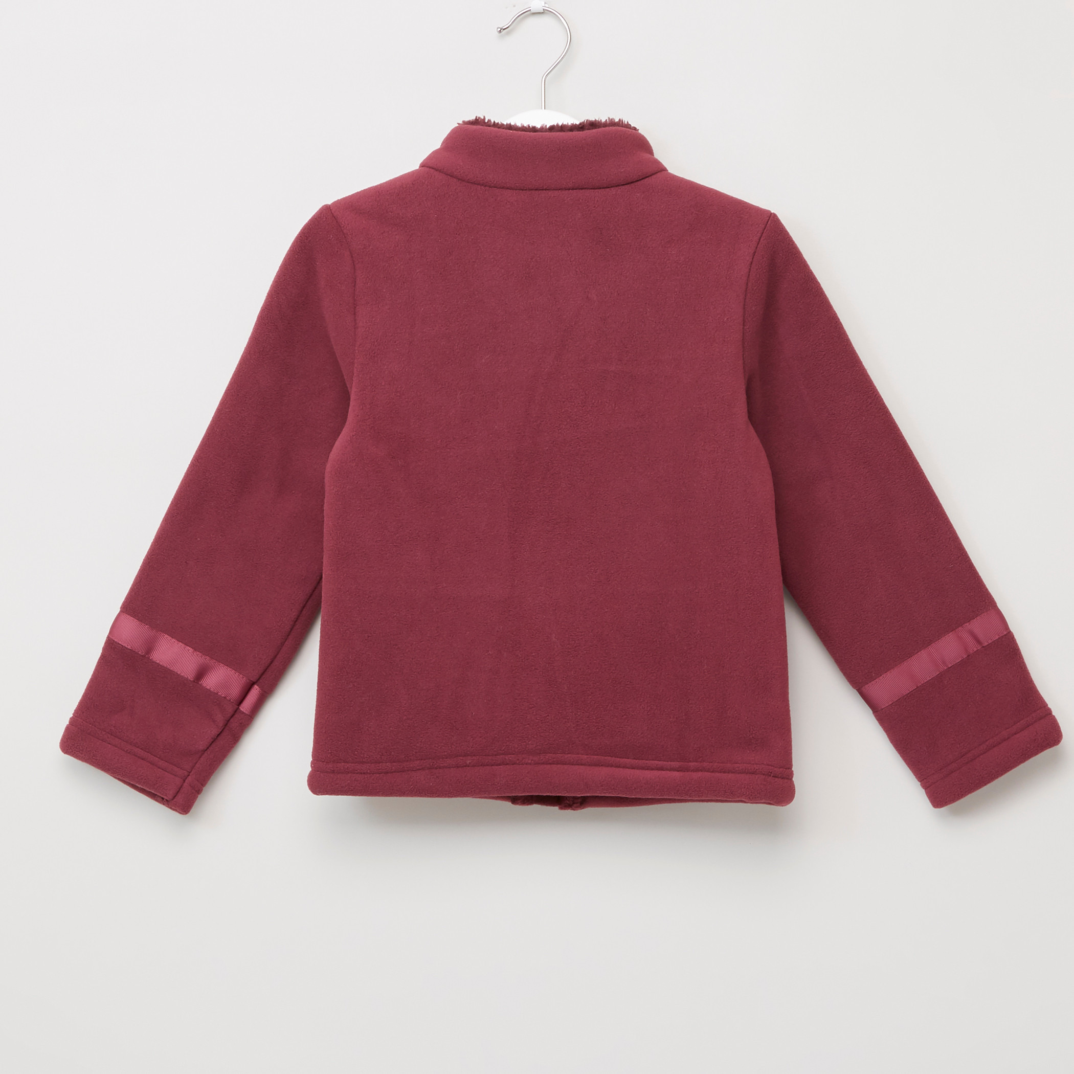 Juniors Textured Long Sleeves Jacket-baby-boys-clothing-winterwear-jacketsandblazers-image-3