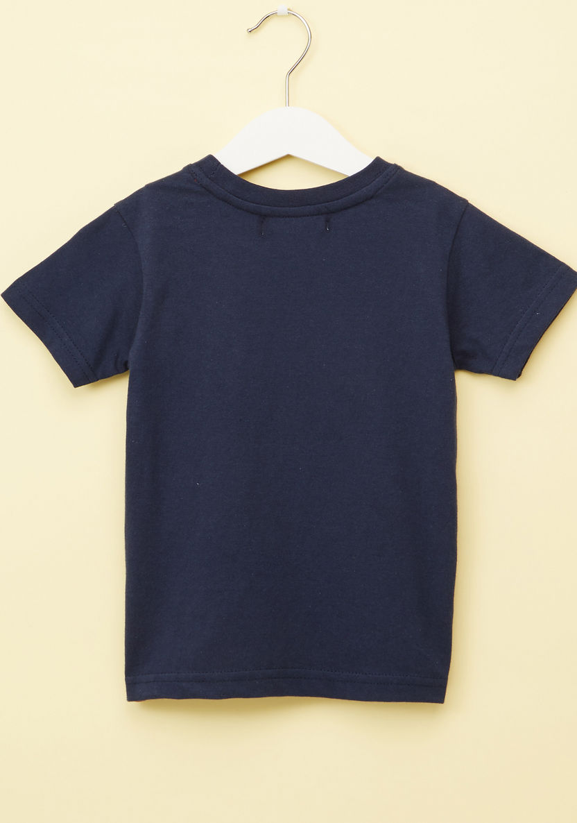 Juniors Printed 3-Piece T-shirt and Shorts-Clothes Sets-image-3