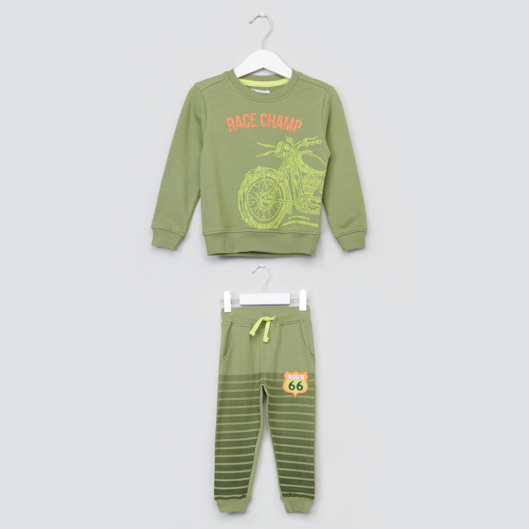 Juniors Printed Sweat Top and Jog Pants Set-boys-clothing-setsandcoords-image-1