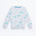 Juniors Printed Sweatshirt with Jog Pants-Clothes Sets-thumbnail-1