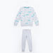 Juniors Printed Sweatshirt with Jog Pants-Clothes Sets-thumbnail-0