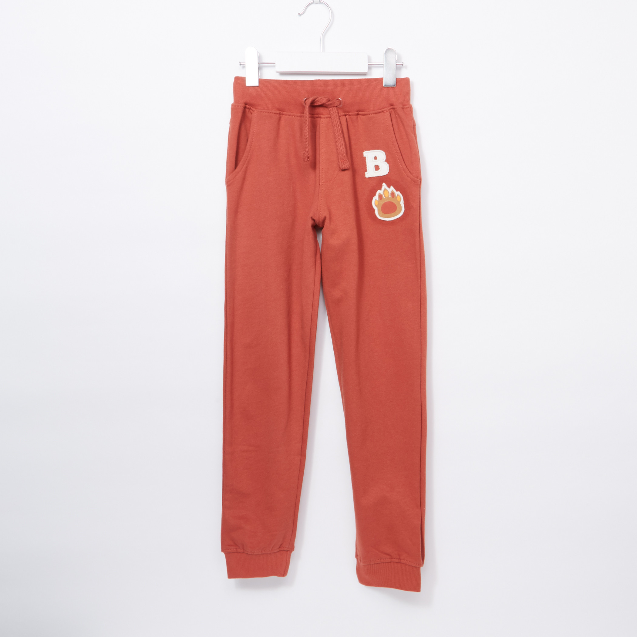Juniors Printed Long Sleeves Sweatshirt with Jog Pants-boys-clothing-setsandcoords-image-5