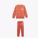 Juniors Printed Long Sleeves Sweatshirt with Jog Pants-Clothes Sets-thumbnail-0