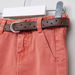 Juniors Woven Pants with Belt Detail-Pants-thumbnail-1