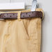 Juniors Woven Pants with Belt Detail-Pants-thumbnail-1