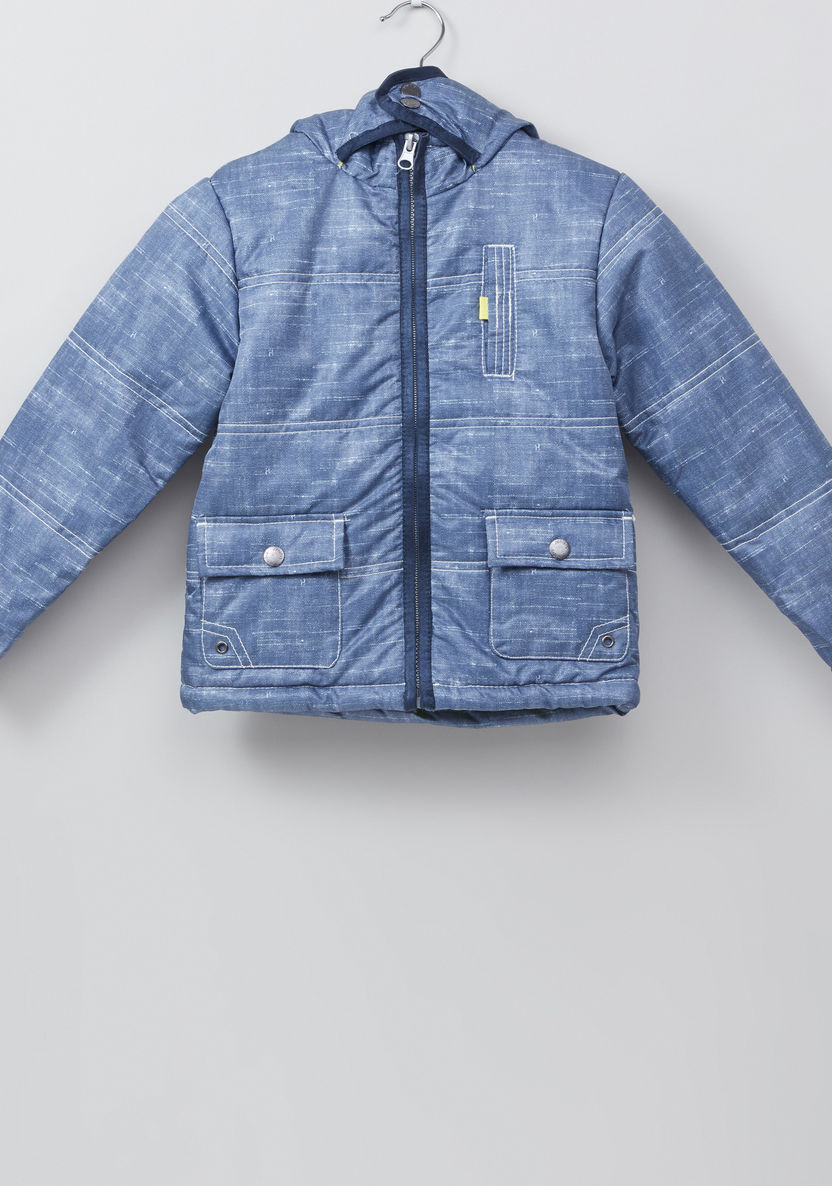 Juniors Padded Long Sleeves Jacket-Coats and Jackets-image-0