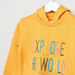 Juniors Embroidered Long Sleeves Hooded Sweat Top-Sweaters and Cardigans-thumbnail-1
