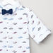 Juniors Printed Long Sleeves Bow Detail Shirt-Shirts-thumbnail-3