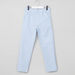 Juniors Full Length Pants with Button Closure and Pocket Detail-Pants-thumbnail-0
