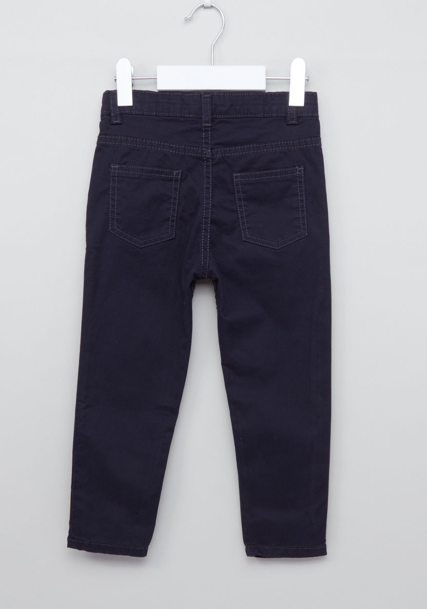 Juniors Pocket Detail Jeans-Jeans-image-2