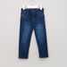 Juniors Full Length Jeans with Button Closure and Pocket Detail-Jeans-thumbnail-0