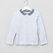 Eligo Jacquard Polo Neck T-shirt-T Shirts-thumbnail-0