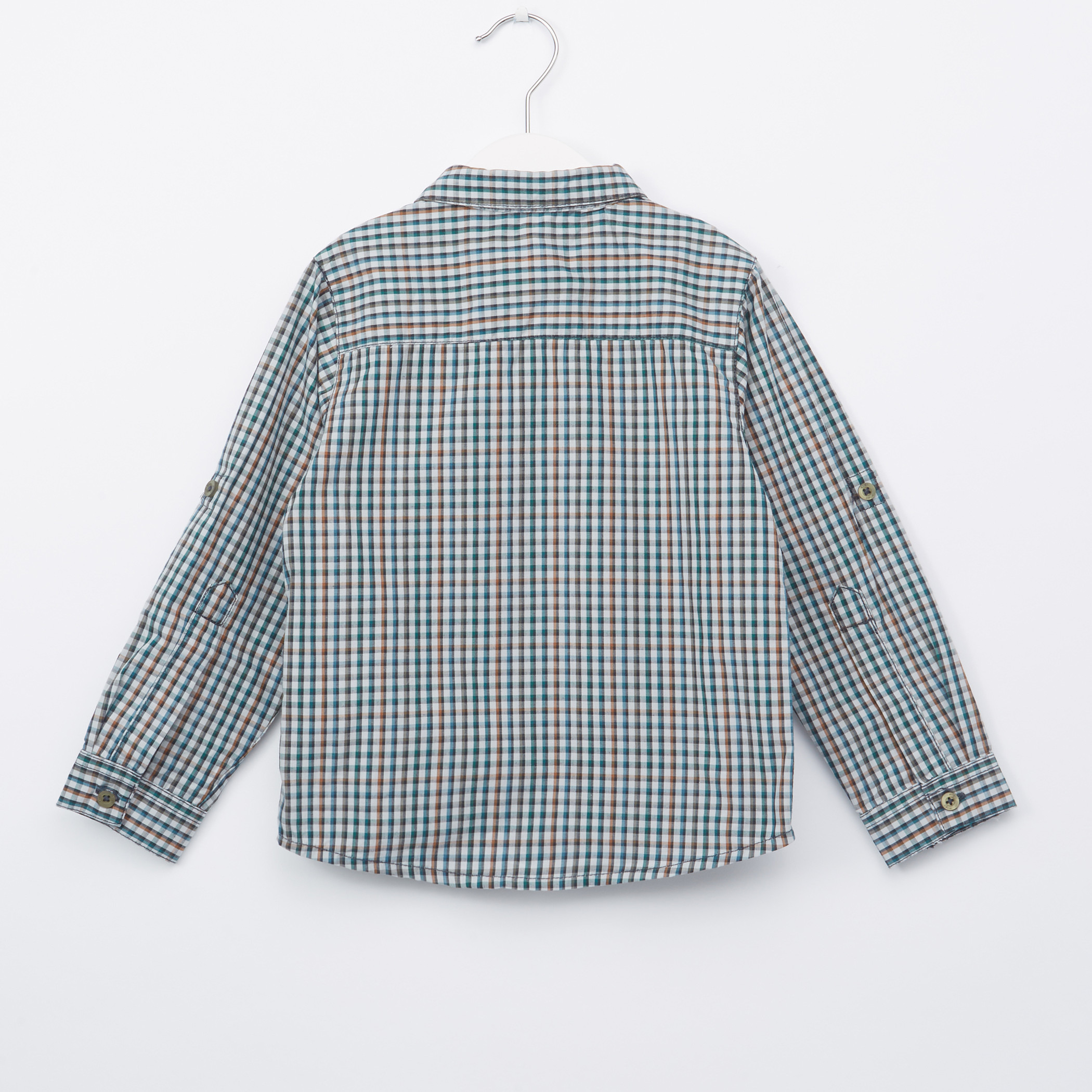 قميص كاروهات بأكمام طويلة من إليجو.-boys-clothing-shirts-image-3