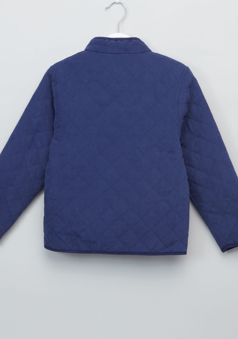 Eligo Quilted Long Sleeves Jacket-Coats and Jackets-image-2