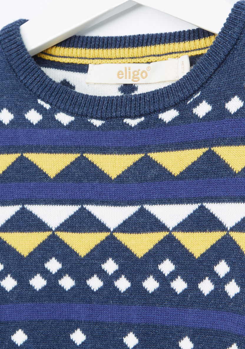 Eligo Crew Neck Sweater-Sweaters and Cardigans-image-1