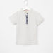 Eligo Mandarin Collar T-shirt with Pocket Detail Shorts-Clothes Sets-thumbnail-1