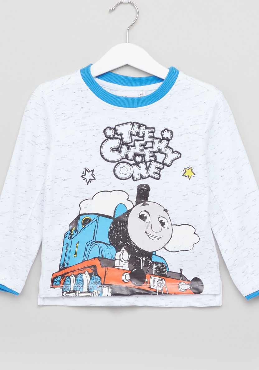 Thomas & Friends Printed Sweat Top with Jog Pants-Clothes Sets-image-1
