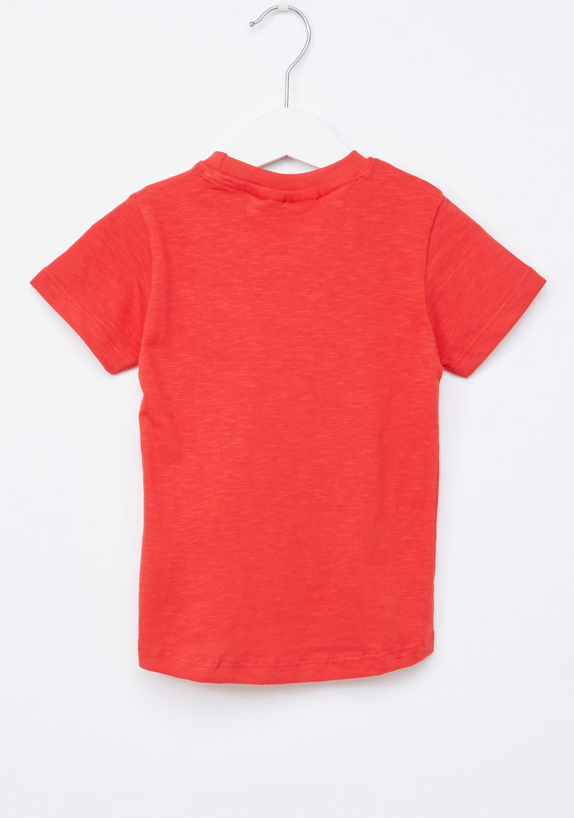 The Flash Printed Round Neck T-shirt-T Shirts-image-2