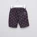 Juniors Printed Shorts with Elasticised Waistband and Pocket Detail-Swimwear-thumbnail-2