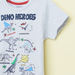 Juniors Dino Heroes Printed Short Sleeves T-shirt-T Shirts-thumbnail-1