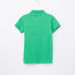 Juniors Textured Polo Neck T-shirt-T Shirts-thumbnail-2
