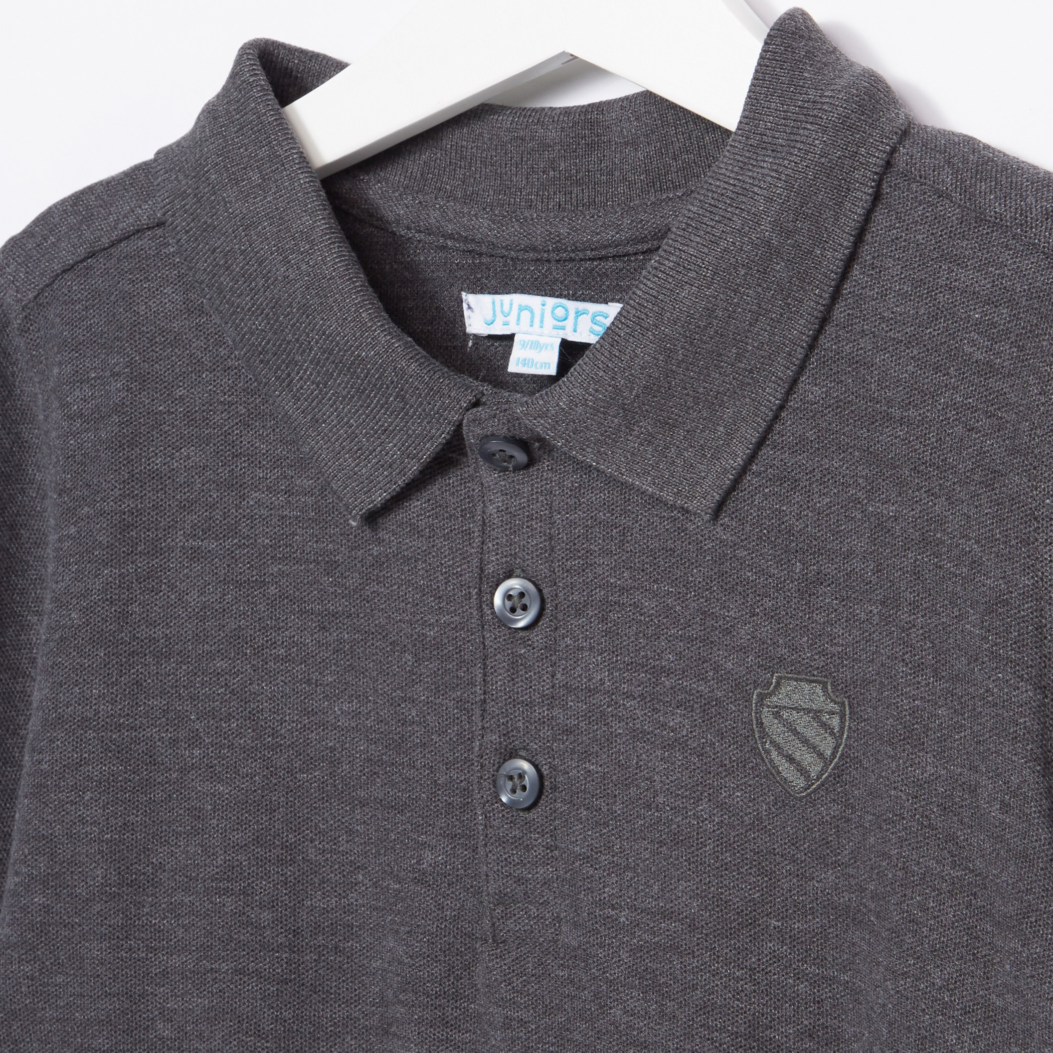 Juniors Polo Neck Long Sleeves T-Shirt-boys-clothing-tshirtsandpolos-image-2