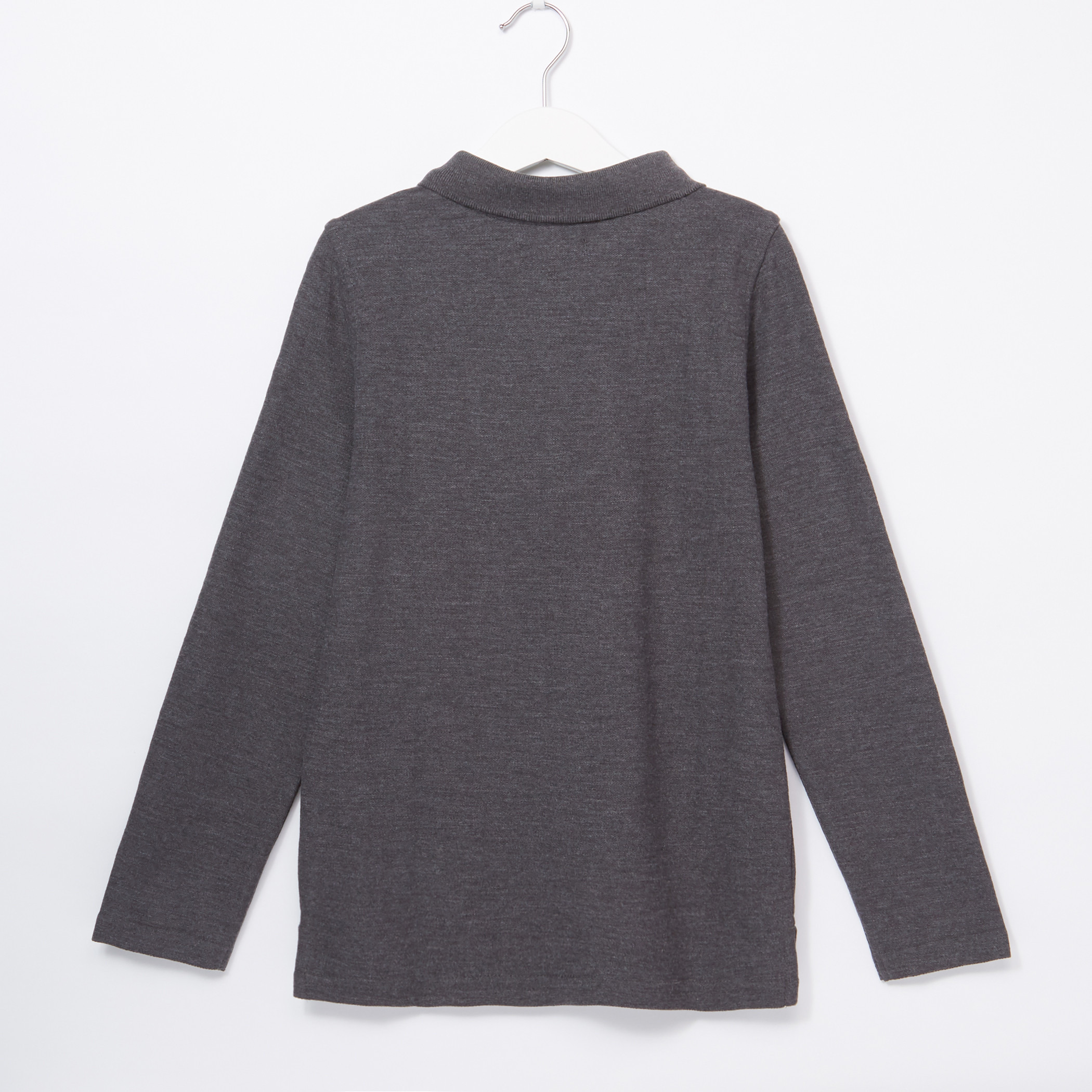 Juniors Polo Neck Long Sleeves T-Shirt-boys-clothing-tshirtsandpolos-image-3