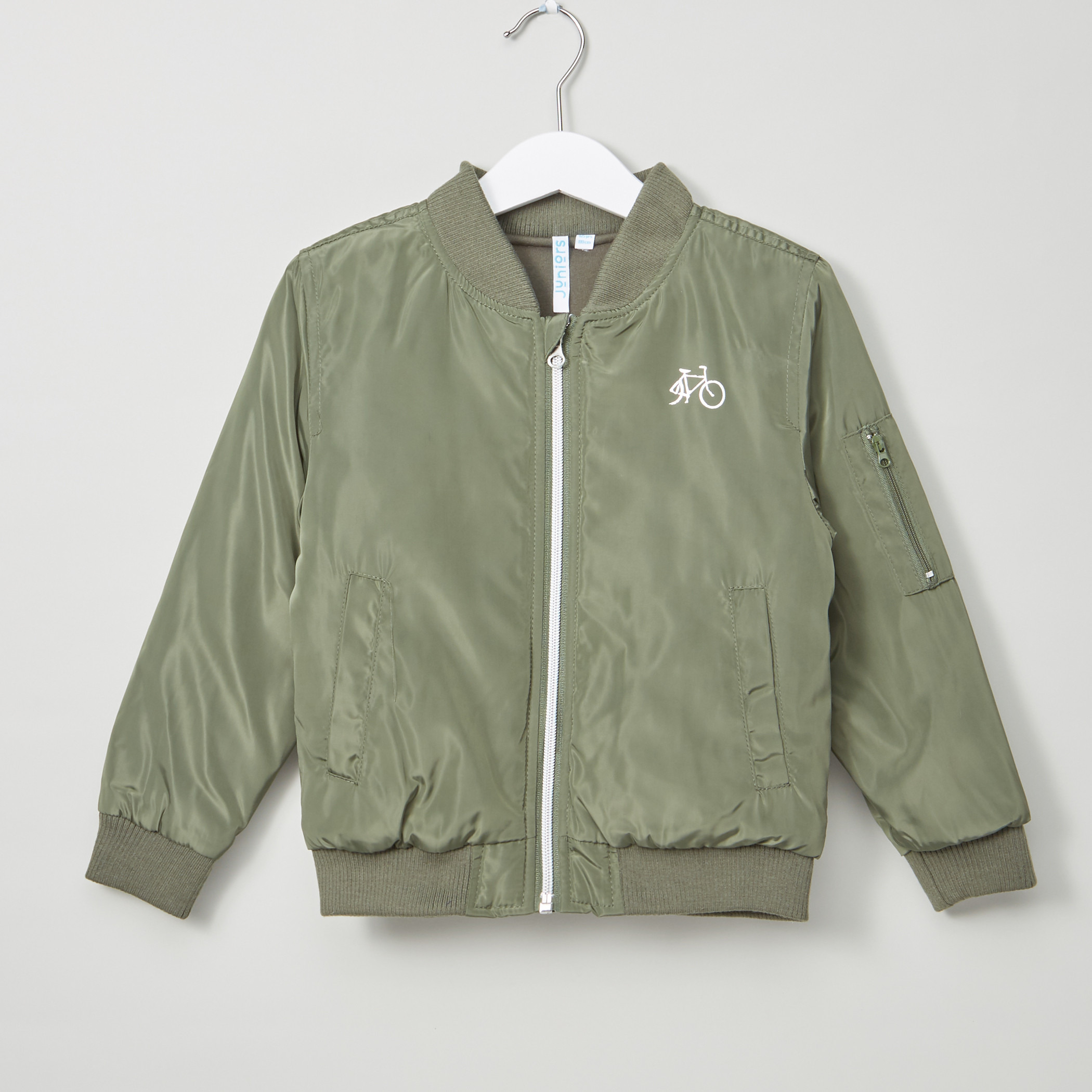 Juniors Long Sleeves Bomber Jacket-boys-clothing-jacketsandcoats-image-1