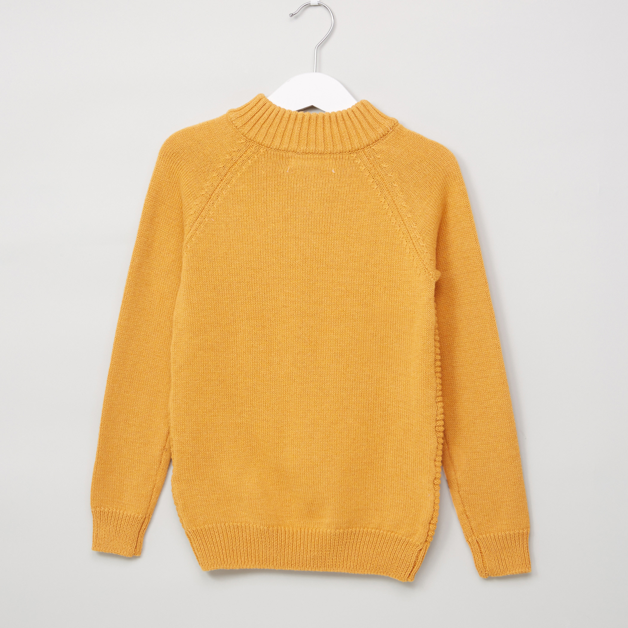 Juniors Ribbed Long Sleeves Sweater-boys-clothing-jumpersandcardigans-image-3