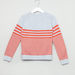 Juniors Knitwear with Stripes-Sweaters and Cardigans-thumbnail-2