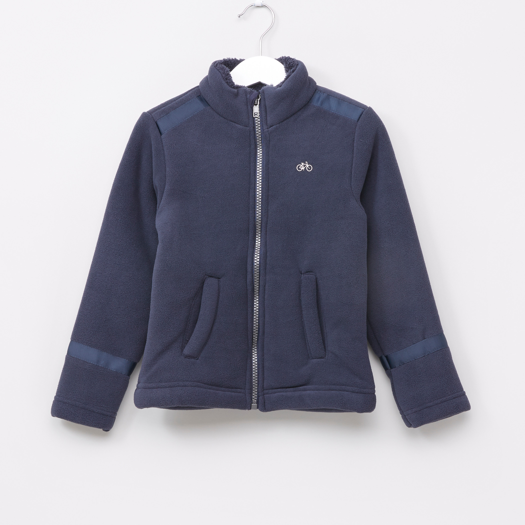 Juniors Textured Long Sleeves Jacket-boys-clothing-jacketsandcoats-image-1