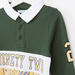 Juniors 92 Number Printed Polo T-shirt-T Shirts-thumbnail-1