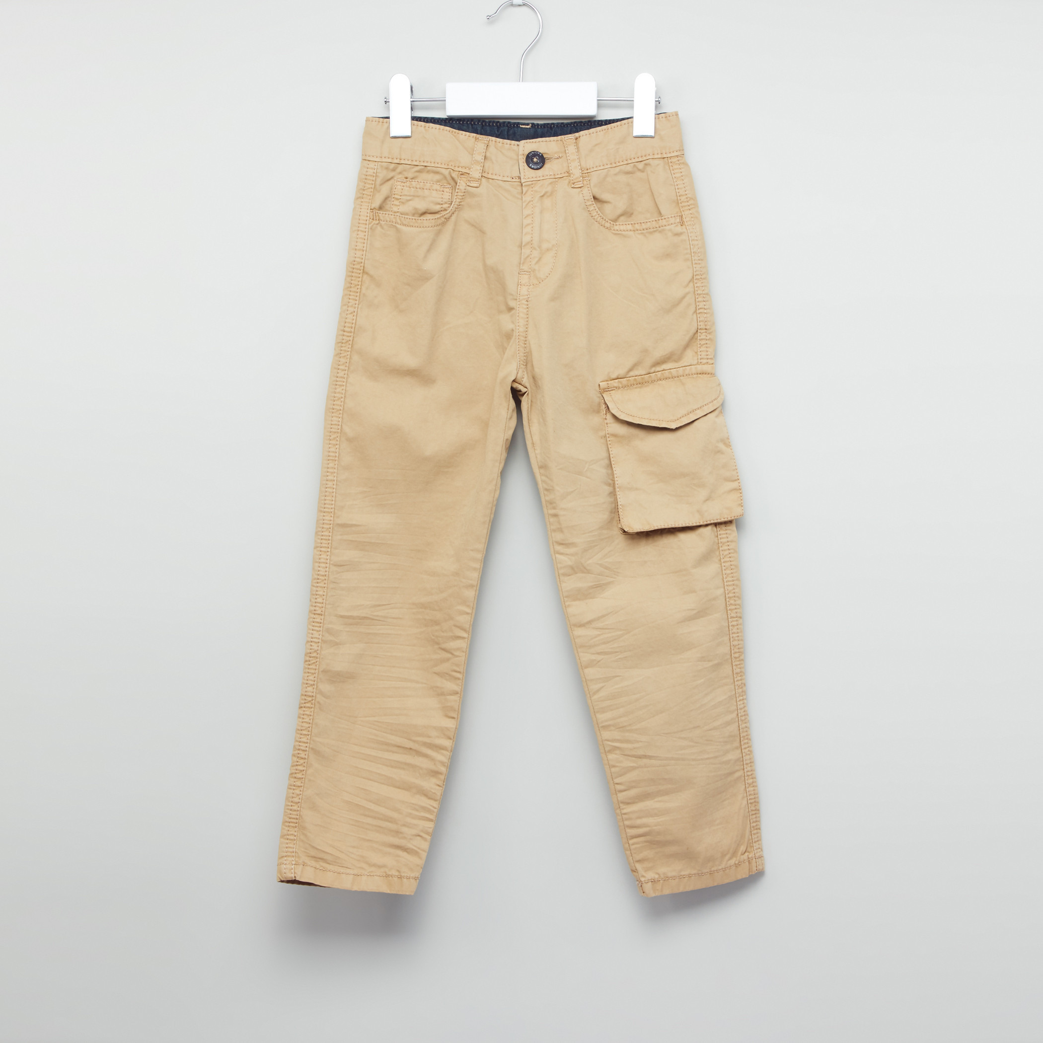 Juniors Crinkeled Woven Pants-boys-clothing-bottoms-trousers-image-1