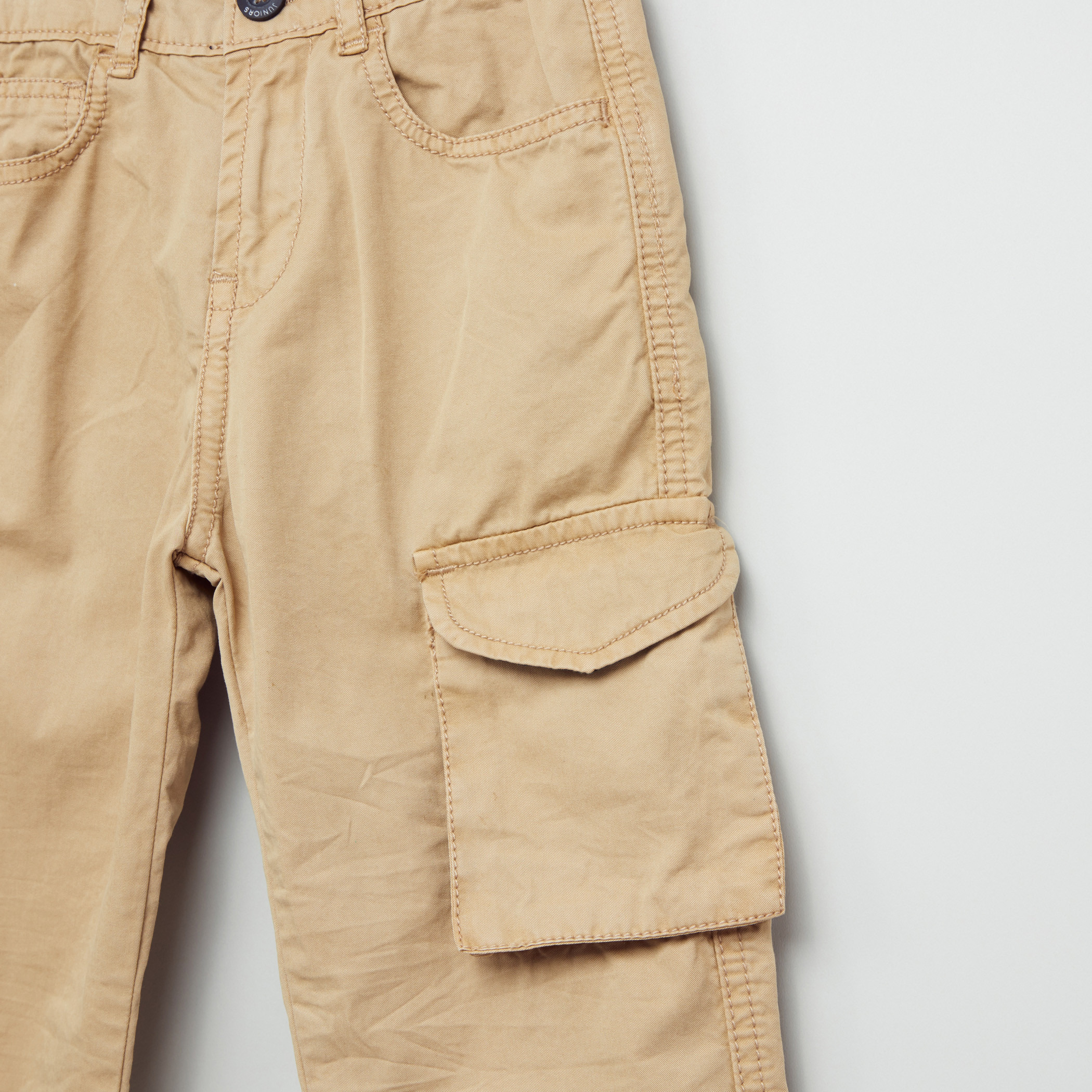 Juniors Crinkeled Woven Pants-boys-clothing-bottoms-trousers-image-2