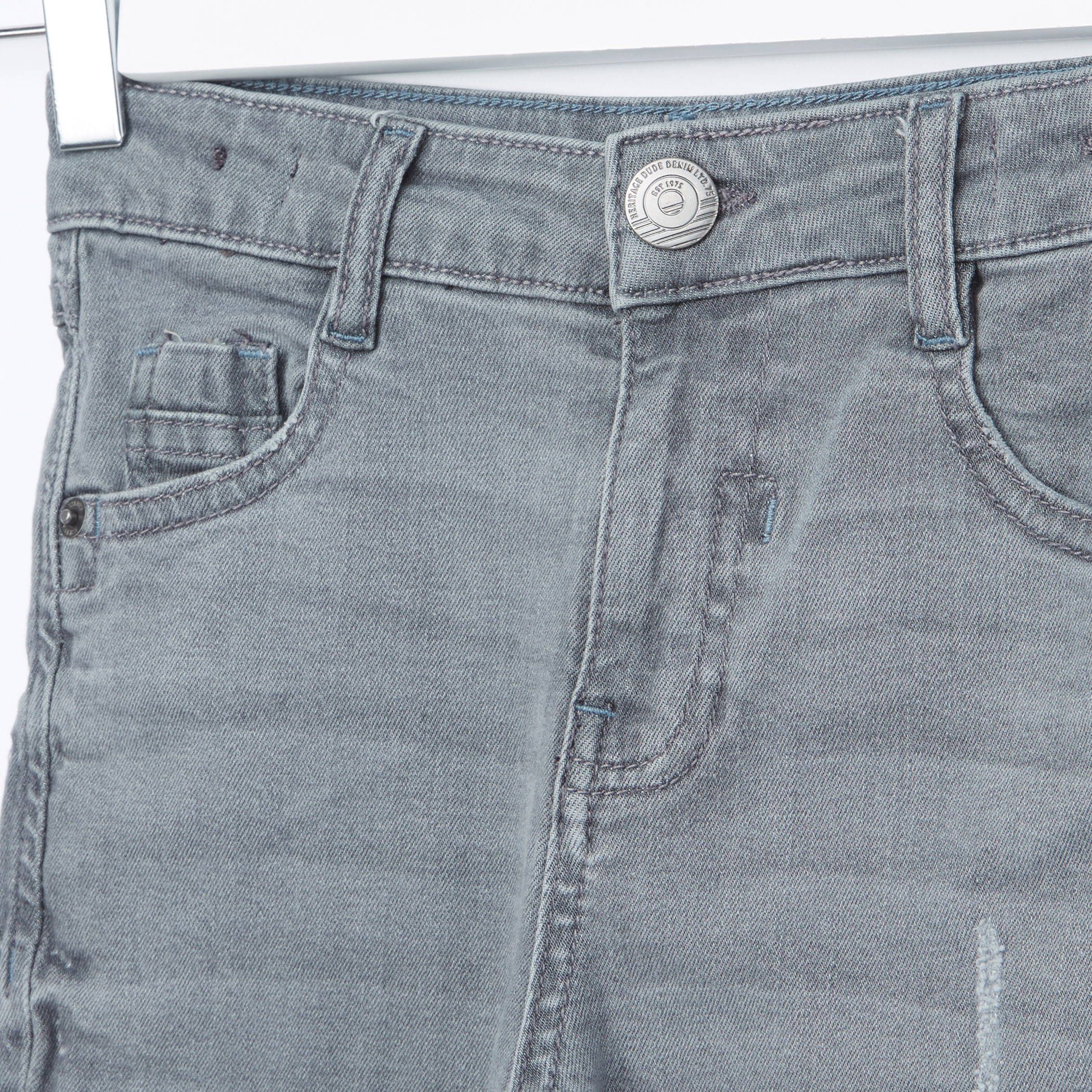 Juniors Washed Denim Pants-boys-clothing-bottoms-jeans-image-2