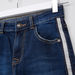 Juniors Denim Pants with Side Tape Details-Jeans-thumbnail-1