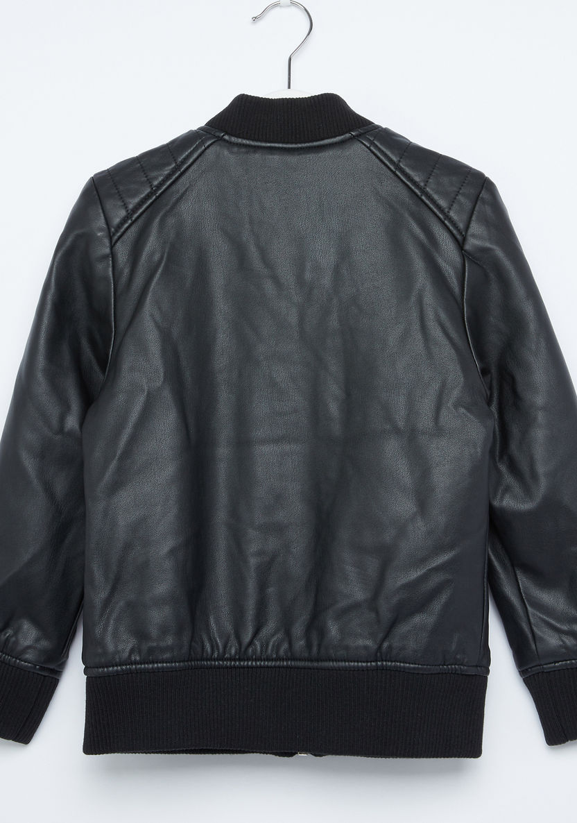 Juniors Pocket Detail Jacket-Coats and Jackets-image-3