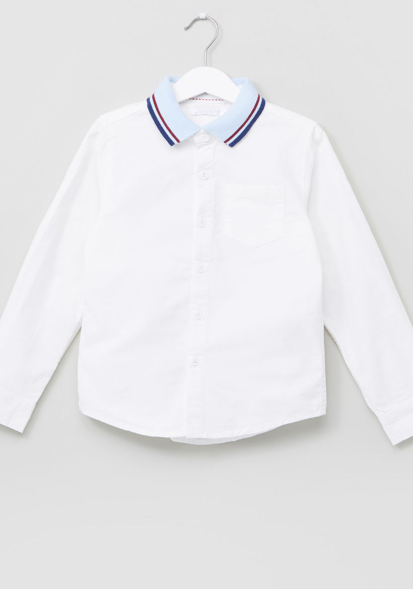 Juniors Long Sleeves Shirt-Shirts-image-0