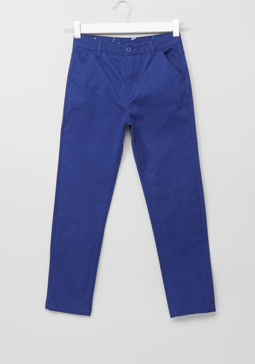 Juniors Textured Trousers-Pants-image-0