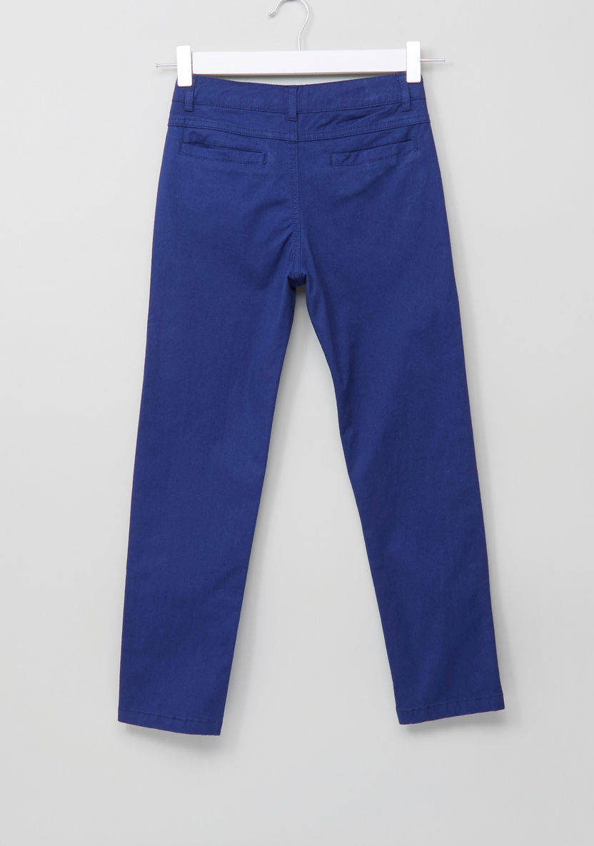 Juniors Textured Trousers-Pants-image-2