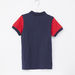 Juniors Printed Polo Neck Short Sleeves T-shirt-T Shirts-thumbnail-2