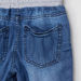 Juniors Denim Shorts with Drawstring Closure and Pocket Detail-Shorts-thumbnail-3