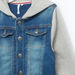 Juniors Denim Jacket with Hoodie-Coats and Jackets-thumbnail-1