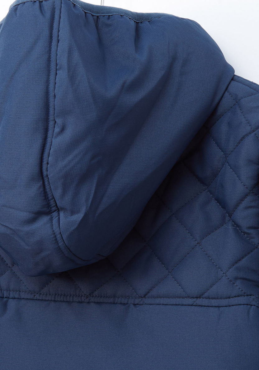 Juniors Long Sleeves Hooded Jacket-Coats and Jackets-image-3