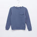 Juniors Solid Sweat top with Pocket-Sweaters and Cardigans-thumbnail-0