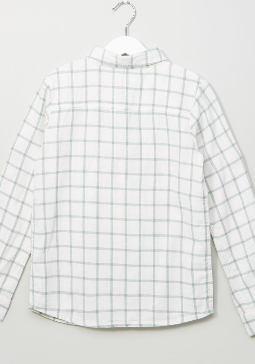 Eligo Chequered Long Sleeves Shirt-Shirts-image-2