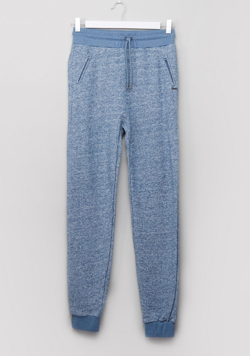 Eligo Jersey Jogger with Concealed Zip-Joggers-image-0