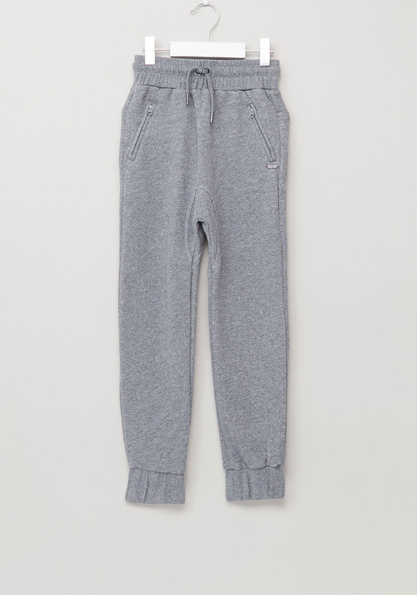 Eligo Jersey Jogger with Concealed Zip-Joggers-image-0
